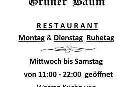 Landgasthof Hotel Gruener Baum